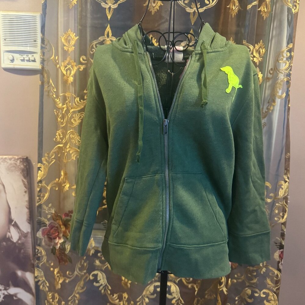 PINK Victoria's Secret Y2K hoodie ~ L ~ rare!
